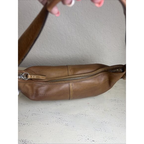 Vintage Coach (2004) SoHo Brown Hobo Shoulder Purse Y2K Retro Classic Handbag - Picture 8 of 16